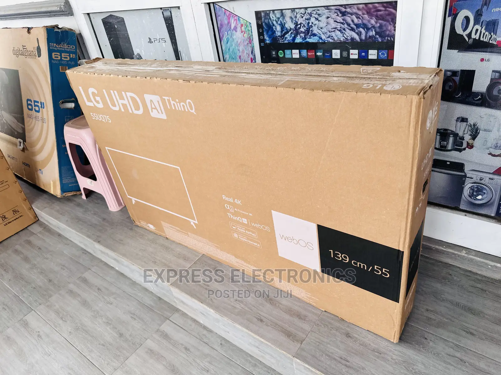 Seamless Gaming Experience. UHD Lg Smart 55”Uq7003