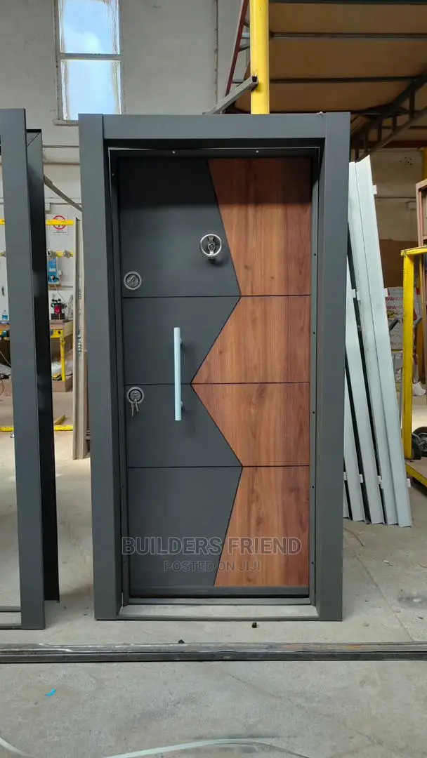 Executive Single Turkish Heavyduty Security Door+Locks Set