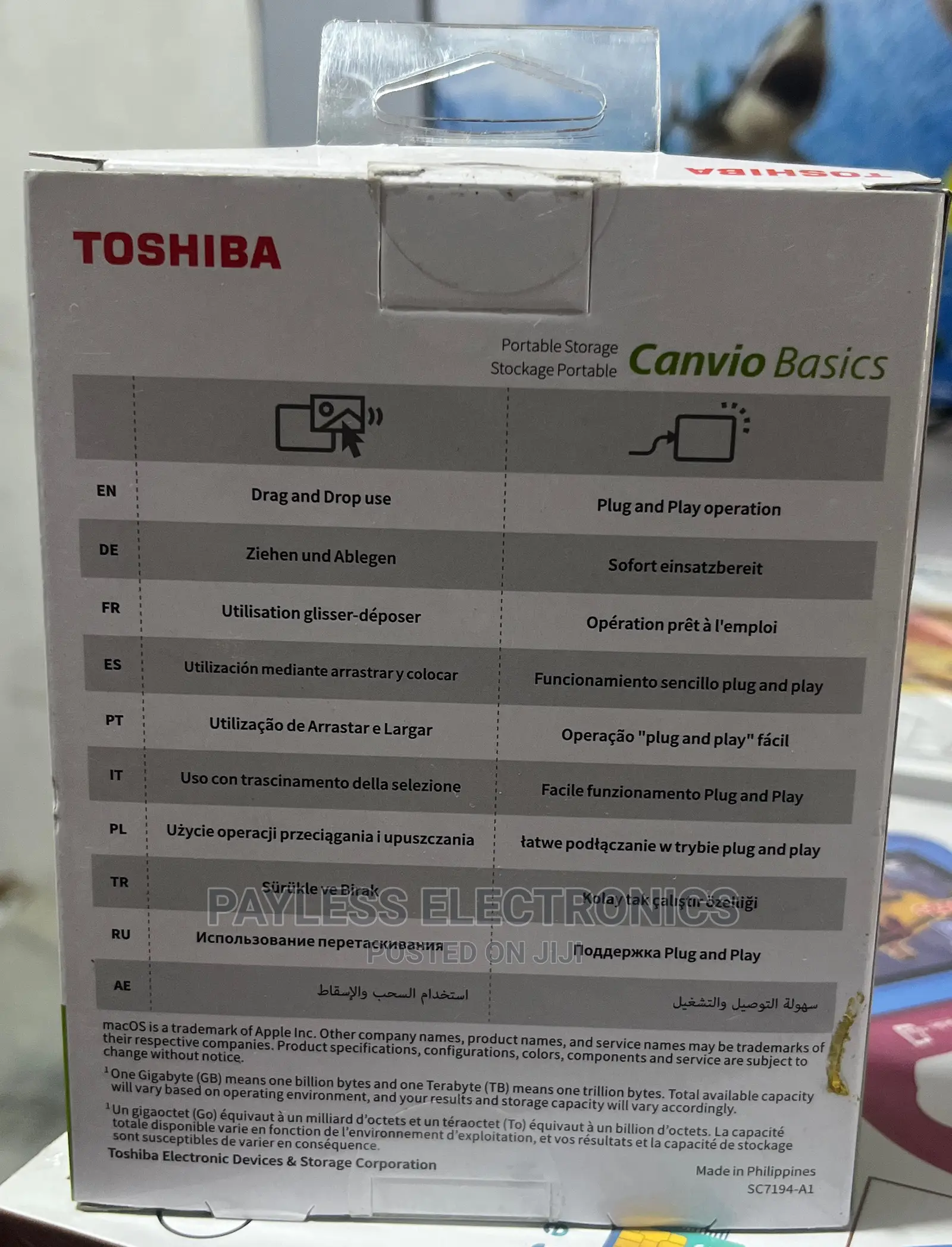 Toshiba 3.1 Usb 1tb External Hard Drives