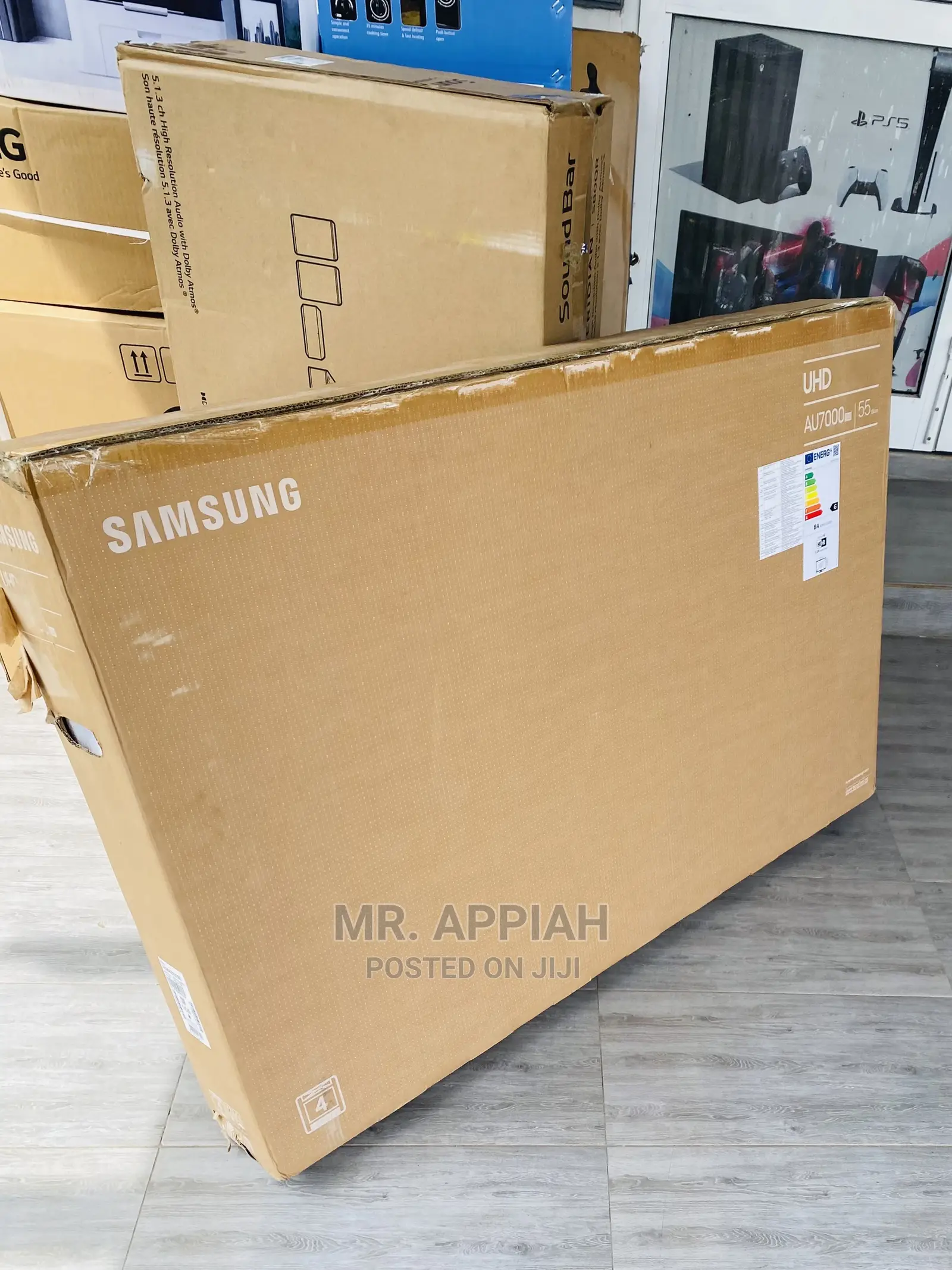 Durable Samsung Ua55au7000 Ultra Hd Smart Tv(55”)Black