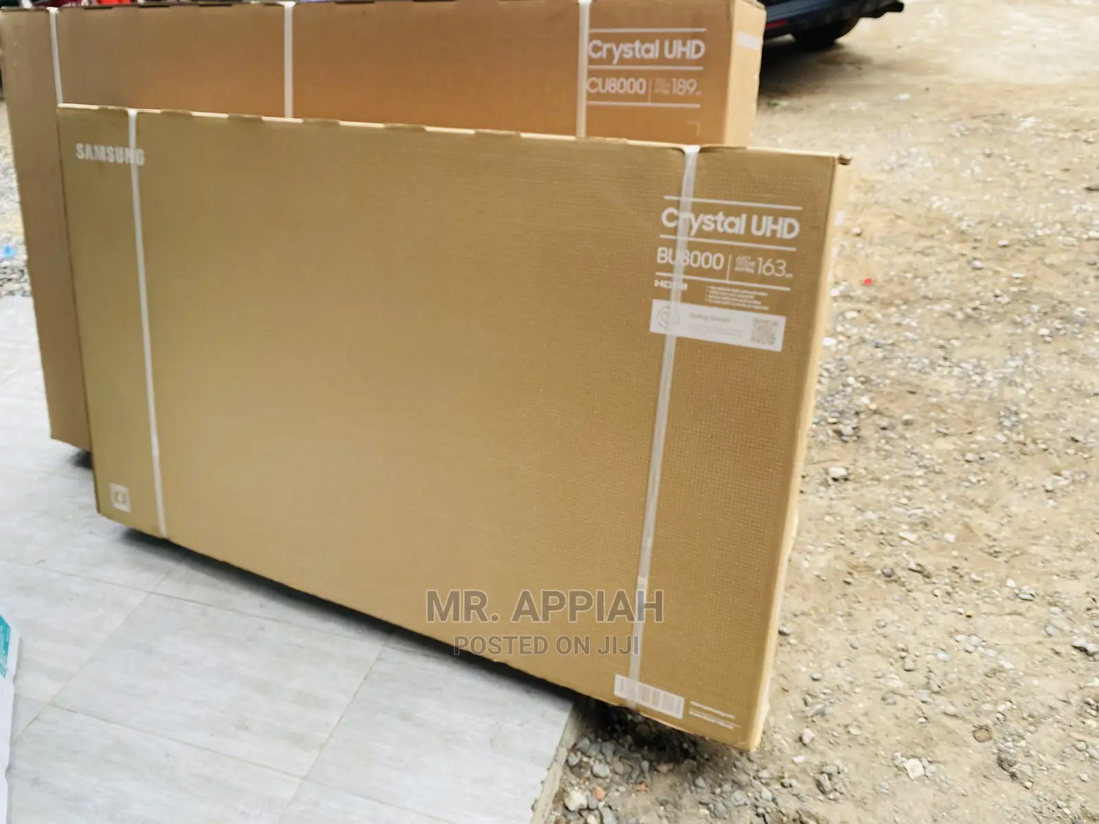 (65BU8000)Durable Samsung 65” Crystal Uhd Smart Tv,Black