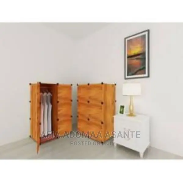 6 Cubes Plastic Wardrobe
