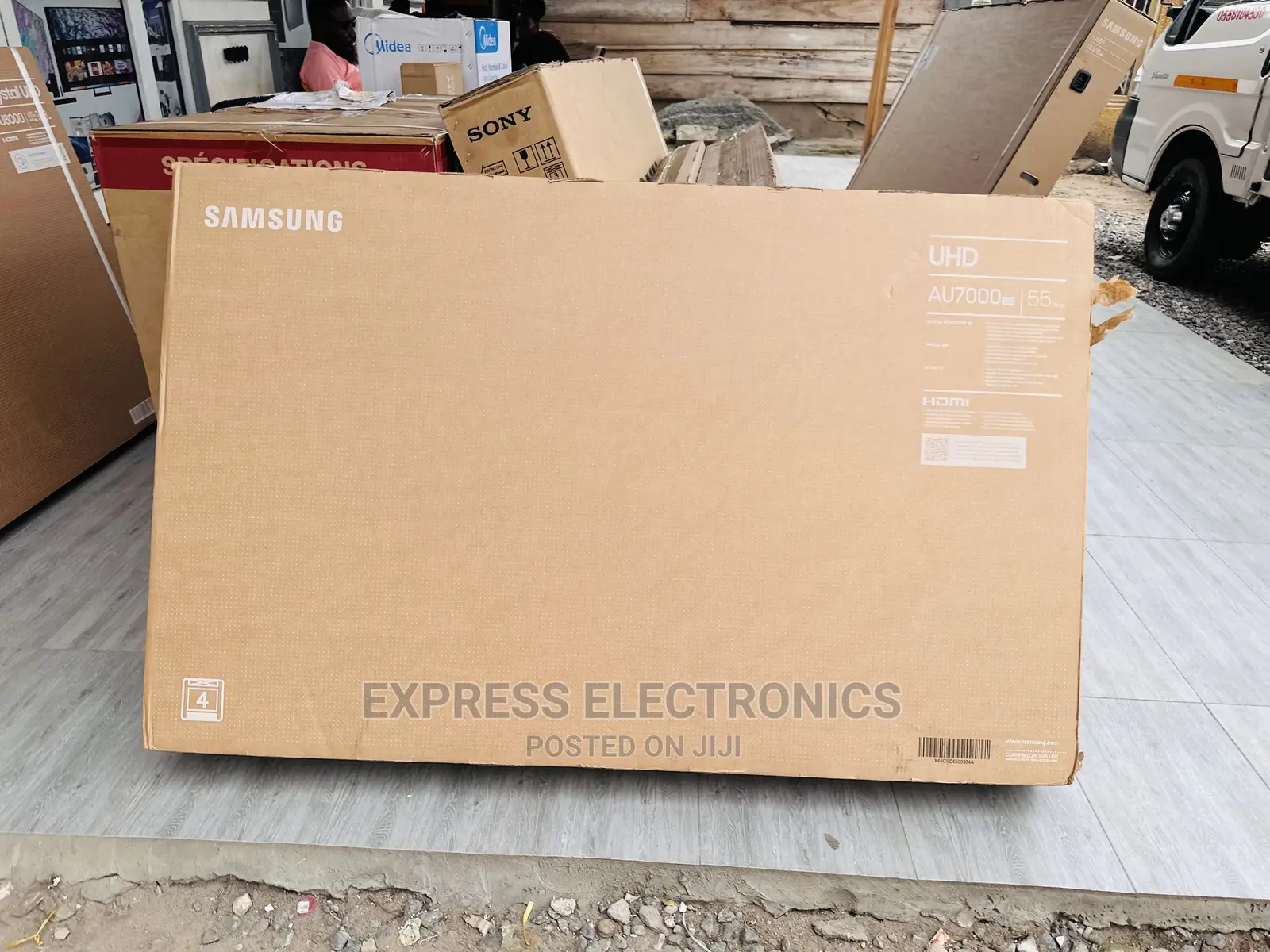 Samsung Ua55”Au7022 UHD Smart Display