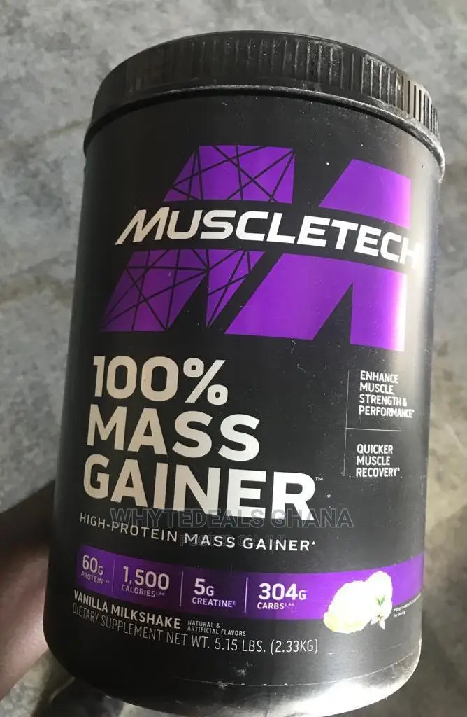 Muscletech 100% Mass Gainer PROTEIN- MUSCLE GROWTH ENERGY