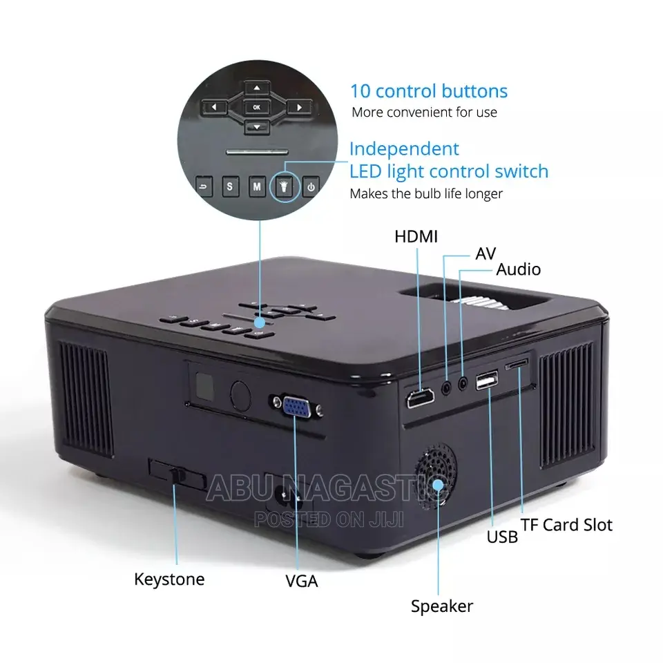 Touyinger X21 Mini Projector 3500 Lumens