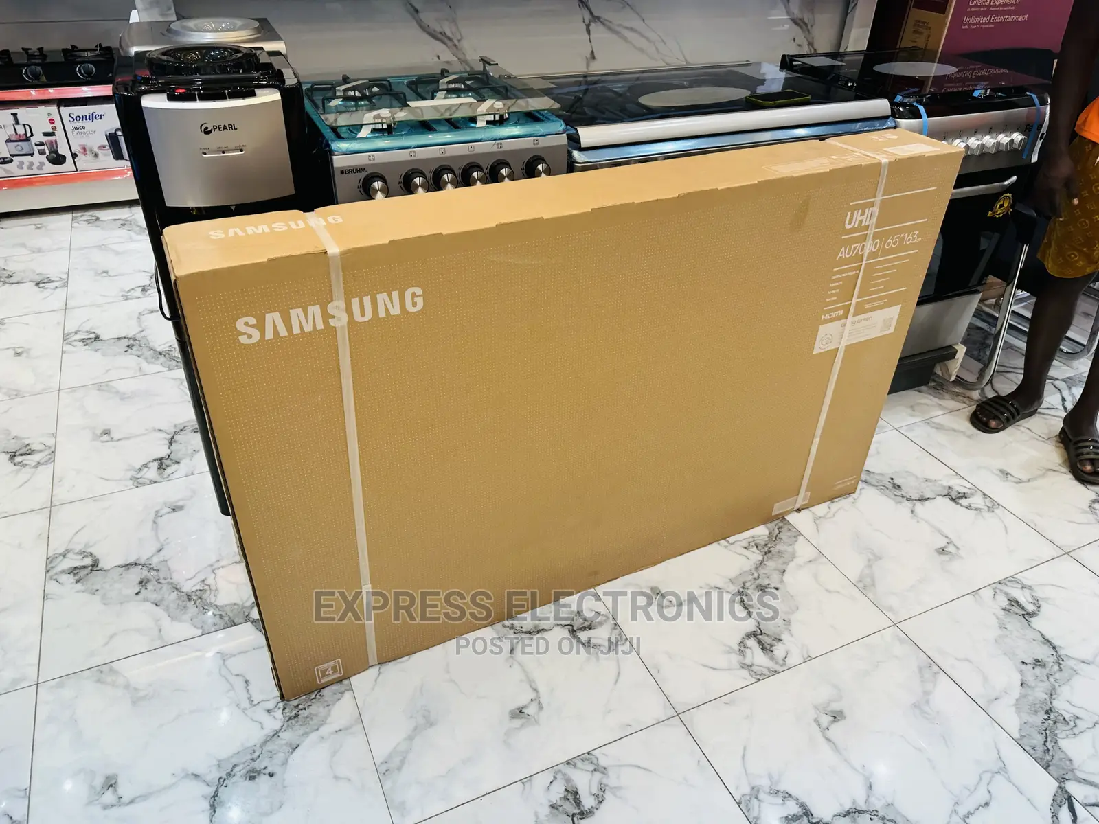 Smart Authentic New Samsung UHD Ua65”Au7092
