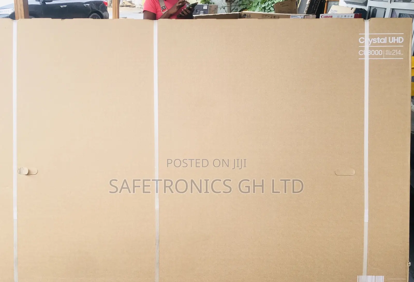 Samsung Clear Glossy Uhd 85 Inches Led Smart Cu80 Tv