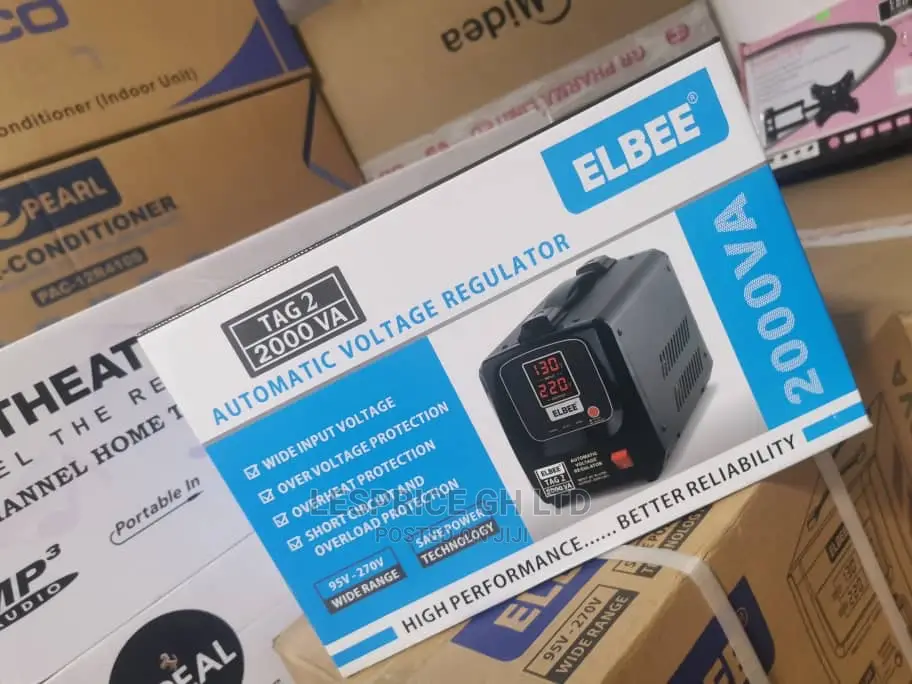 Elbee 2000w Overload Protection- Stabilizer