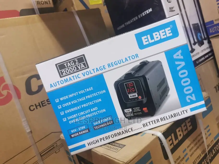 Well Built ~Elbee 2000w// Auto Stabilizer