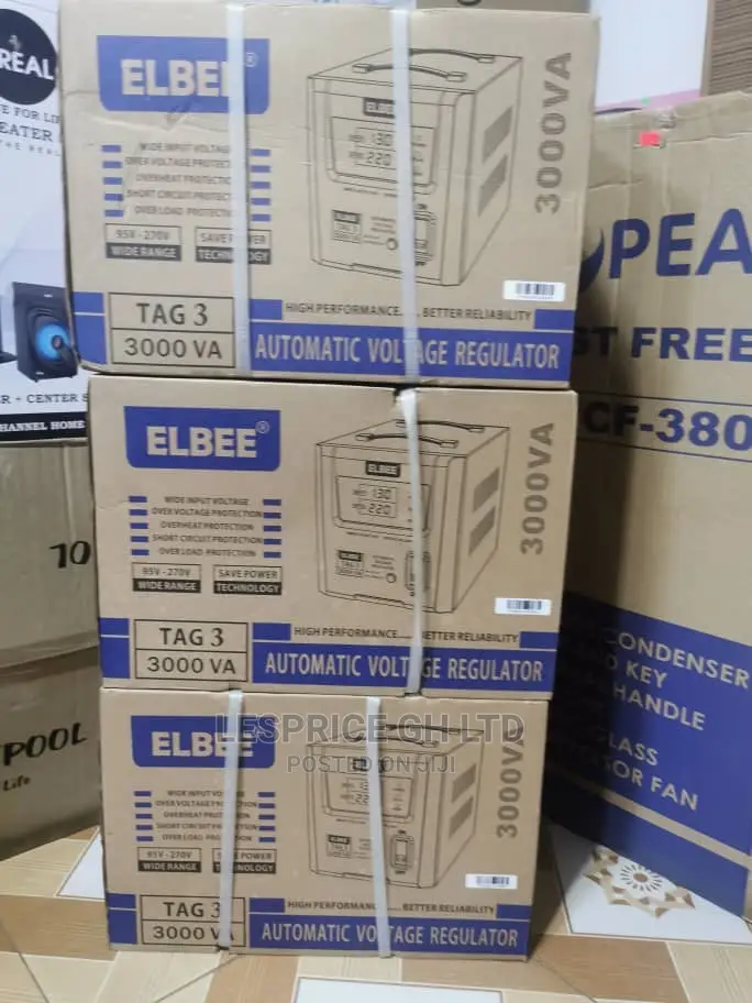 A Very High Voltage Elbee 3000w Stabilizer