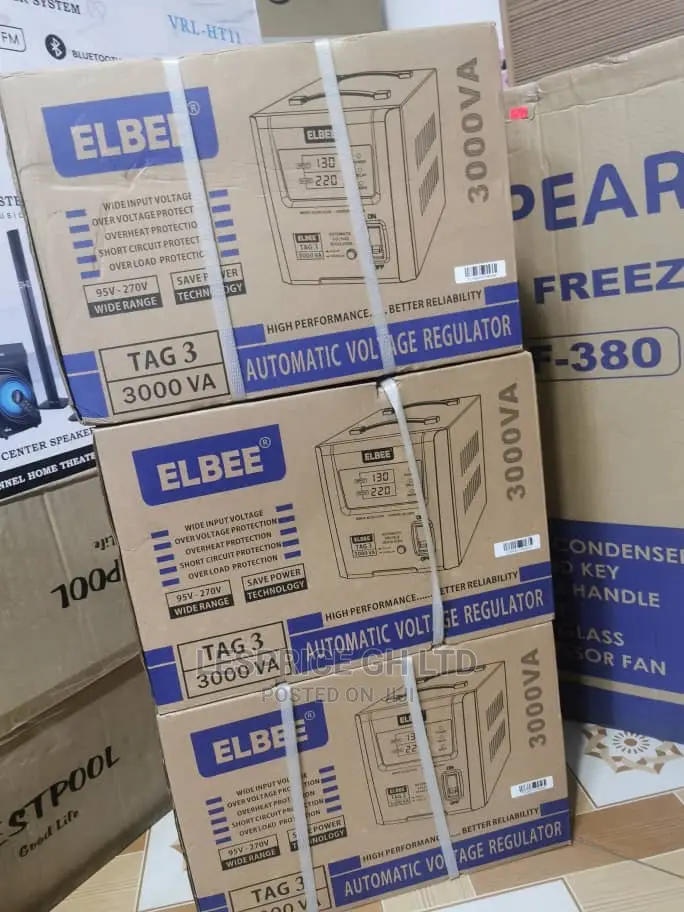 Elbee 3000w at Stabilizer- Able to Power