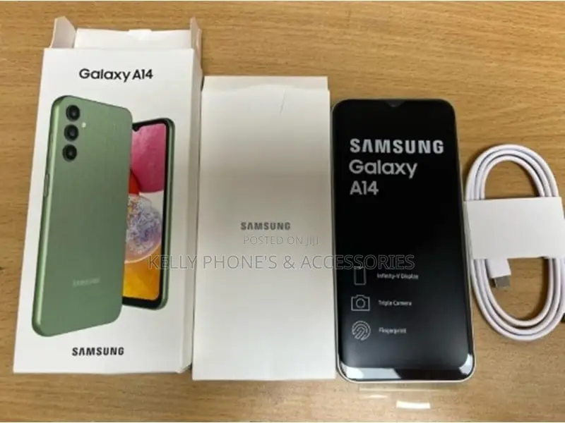 New Samsung Galaxy A14 64 GB Black