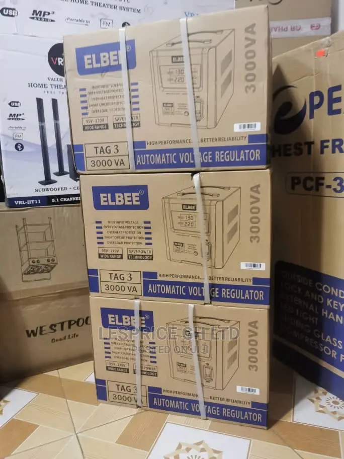Elbee 3000VA 100% Durable Stabilizer