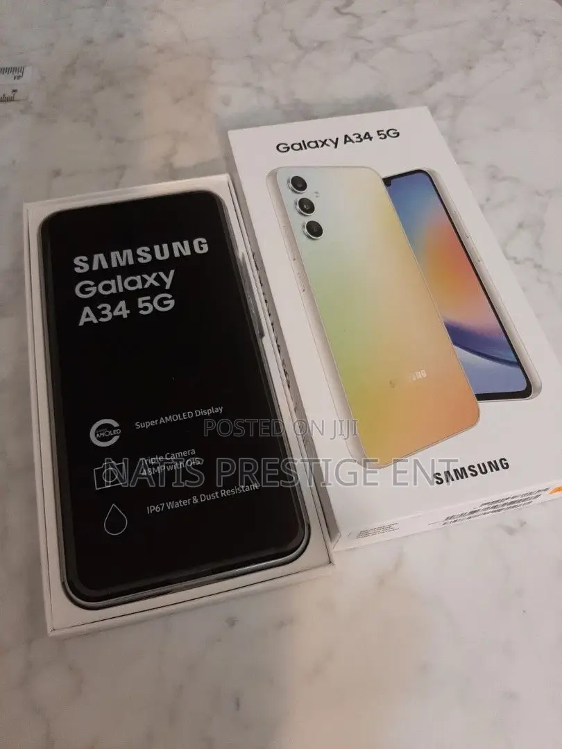 New Samsung Galaxy A34 5G 256 GB Blue