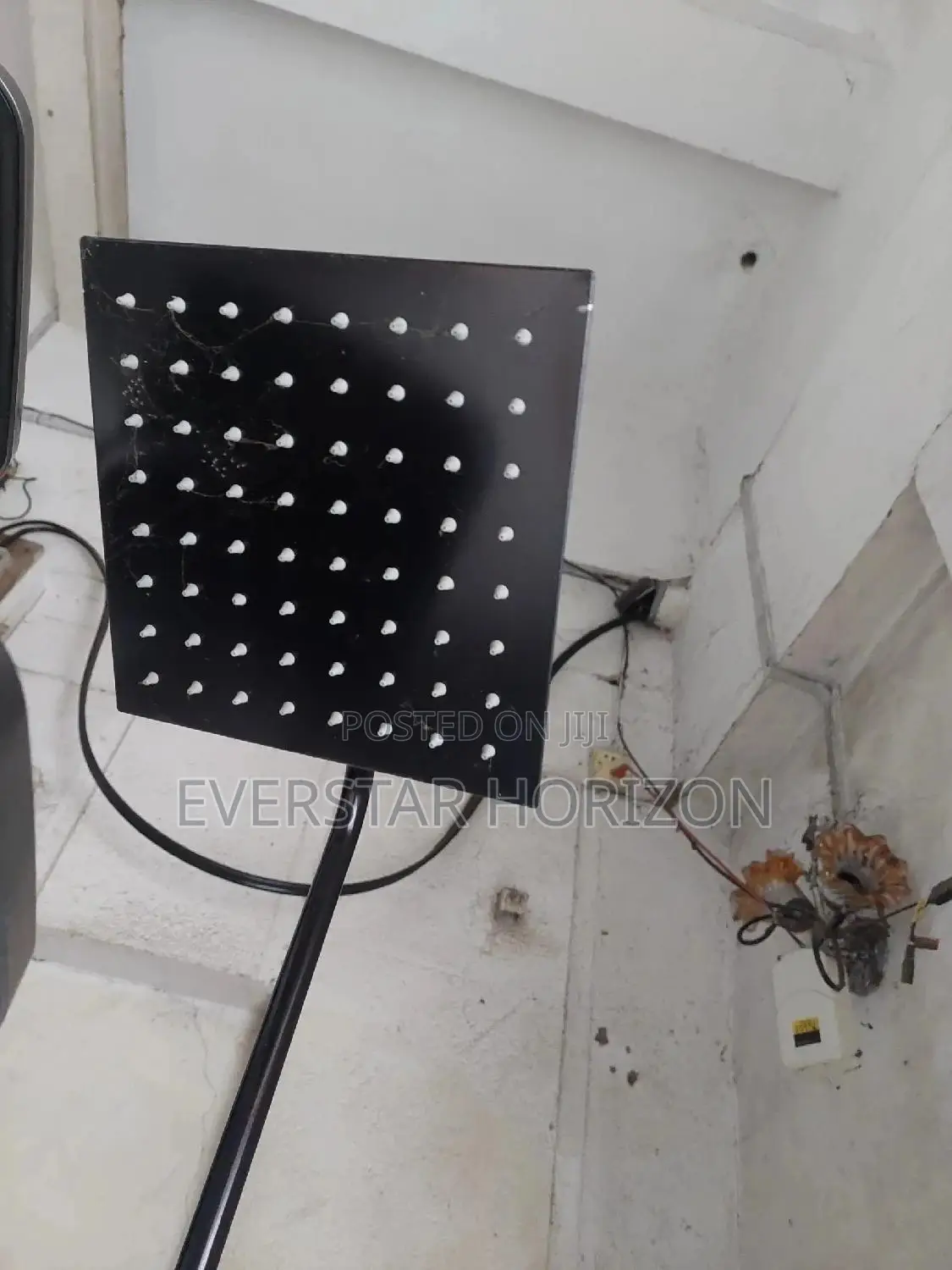 (3in1) Black Combined Shower Set