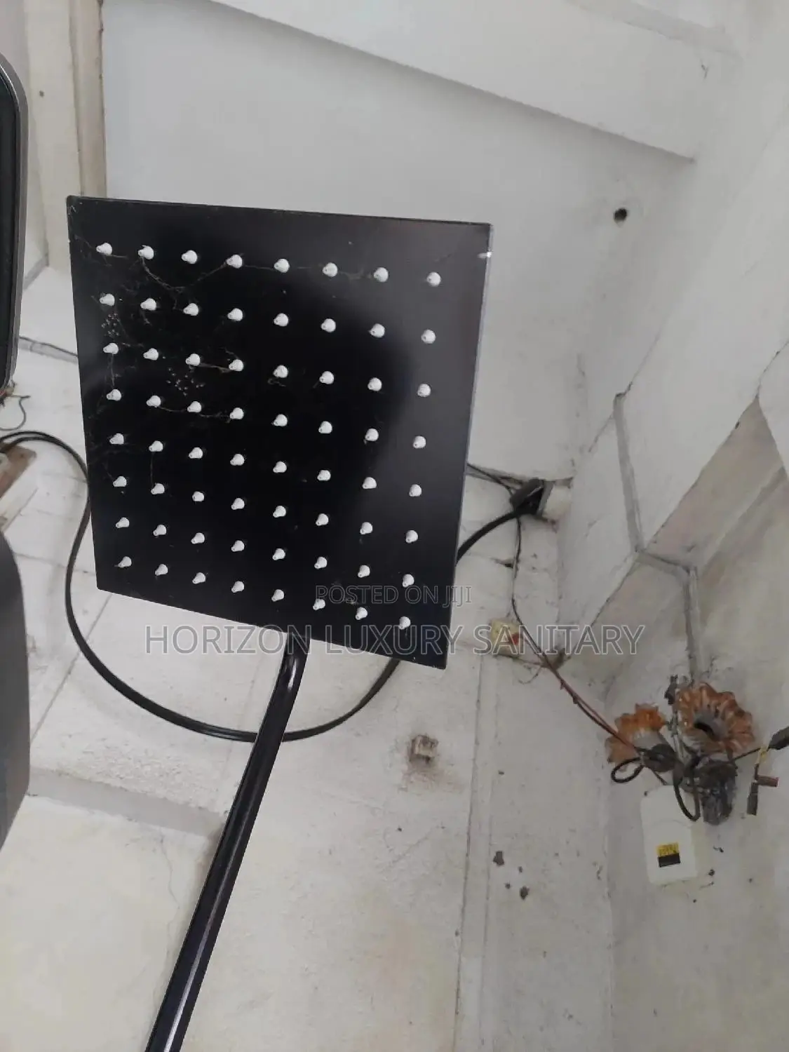 (3in1) Black Combined Shower Set