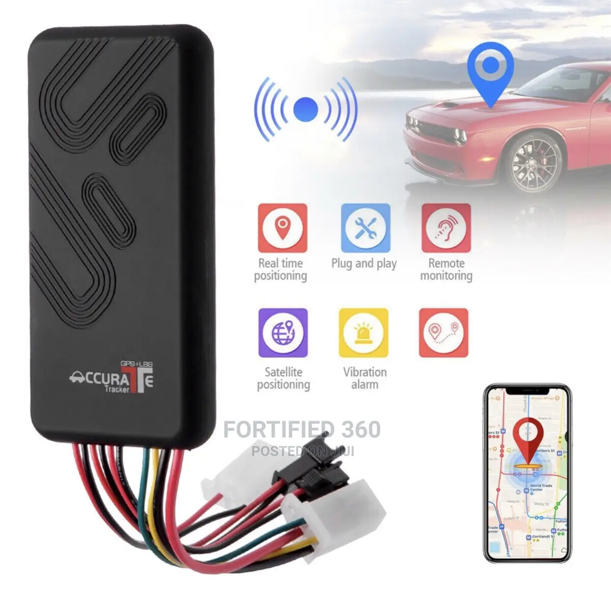 Accurate GPS Car/ Vehicles/ Motor Tracker