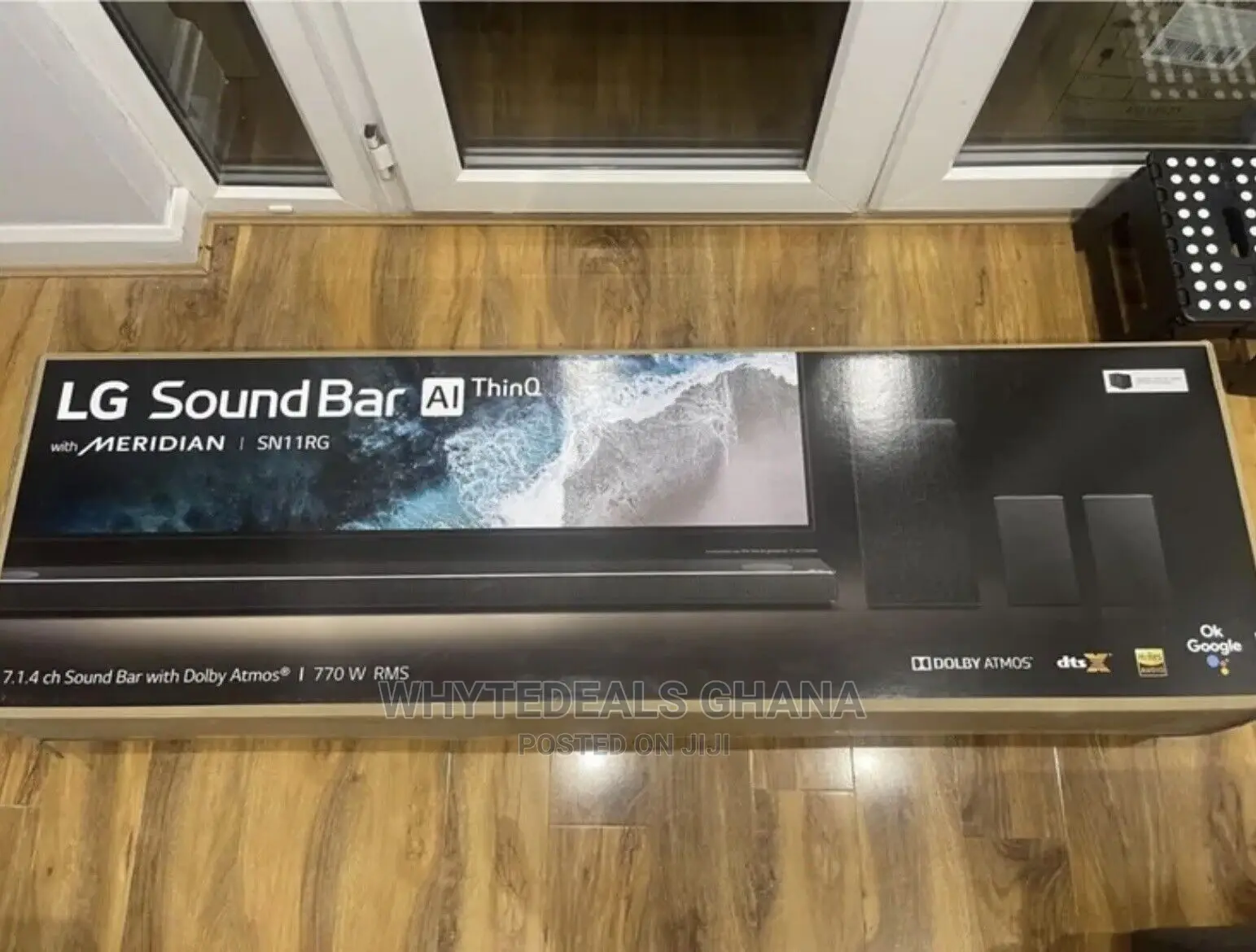 LG Sn11r 7.1.4ch 770 Watts Wi-Fi Sound Bar With Dolby Atmos