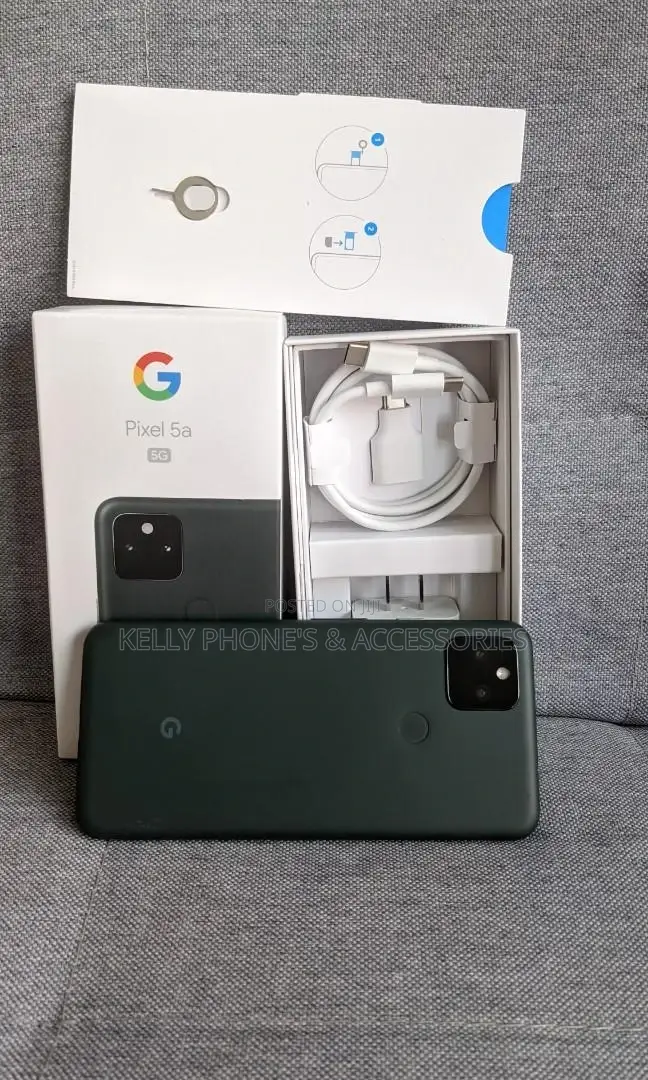 New Google Pixel 5a 5G 128 GB Black
