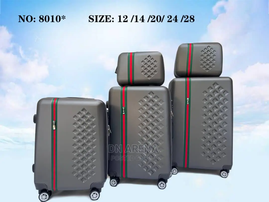 Unbreakable 5 Set Trolley Suite Case