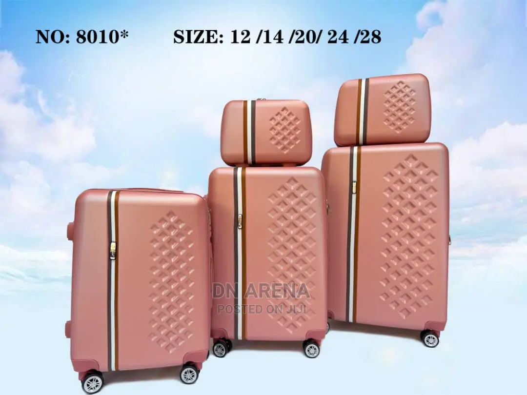Unbreakable 5 Set Trolley Suite Case
