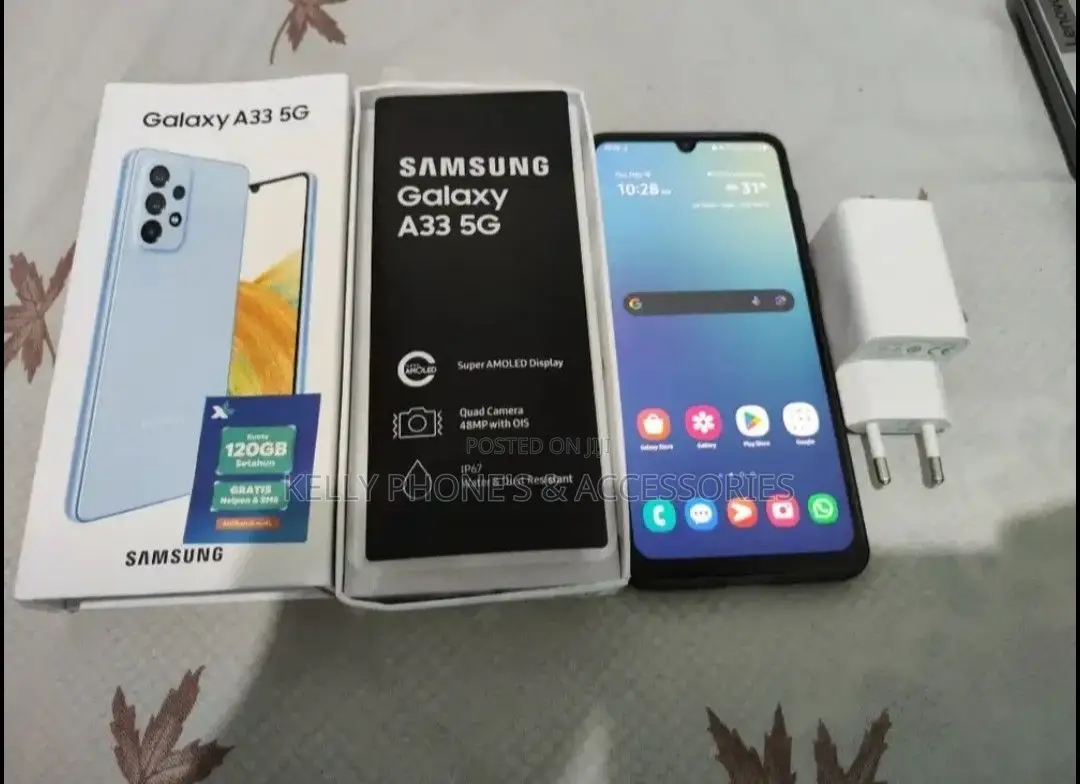 New Samsung Galaxy A33 5G 128 GB Blue