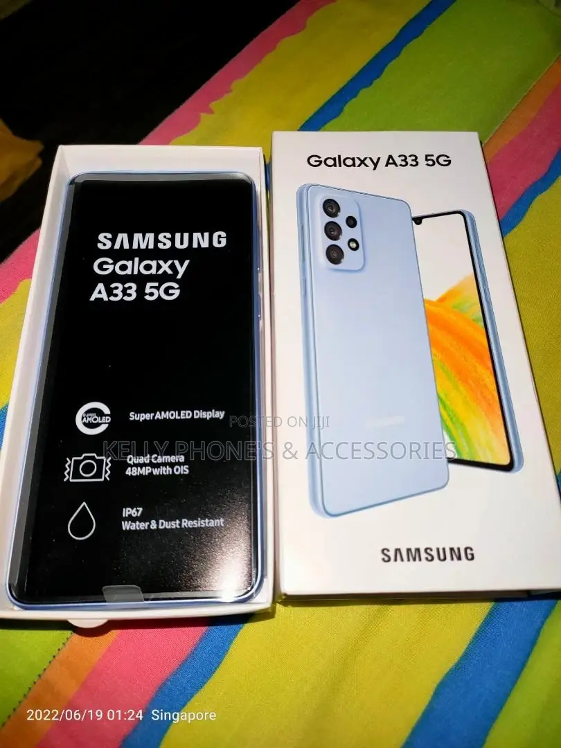 New Samsung Galaxy A33 5G 256 GB Blue