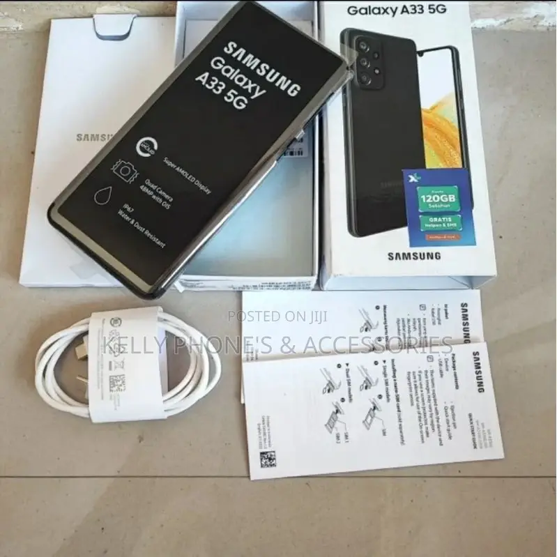 New Samsung Galaxy A33 5G 128 GB Black