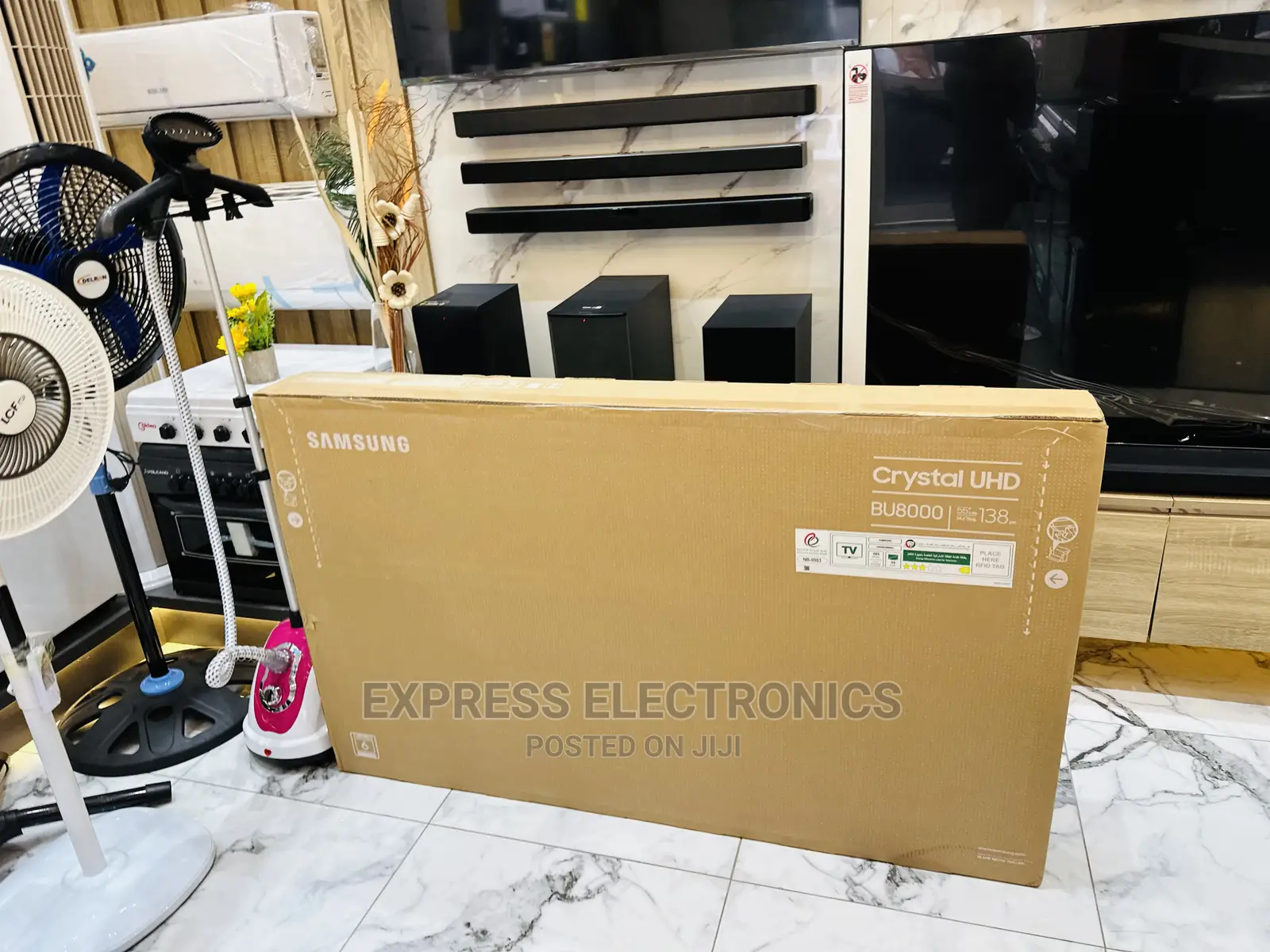 Enjoy  Clear Display UHD Smart Samsung 55”Au7022 Tv 
