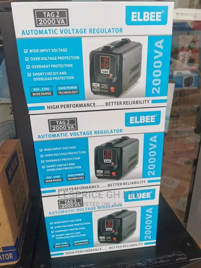 Elbee All Powerful 2000VA Overheat Protection