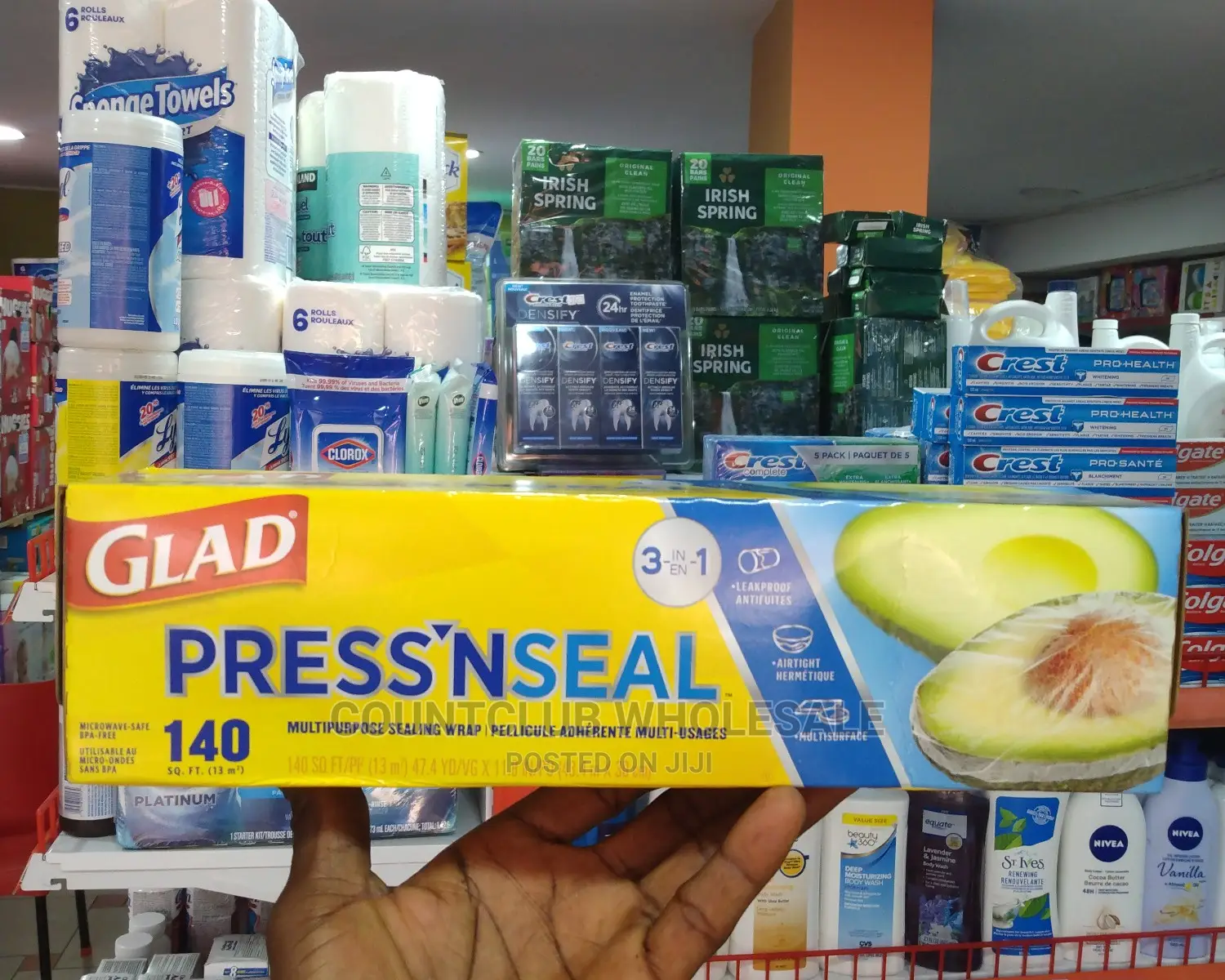 GLAD Press N Seal Multi Purpose Sealing Wrap