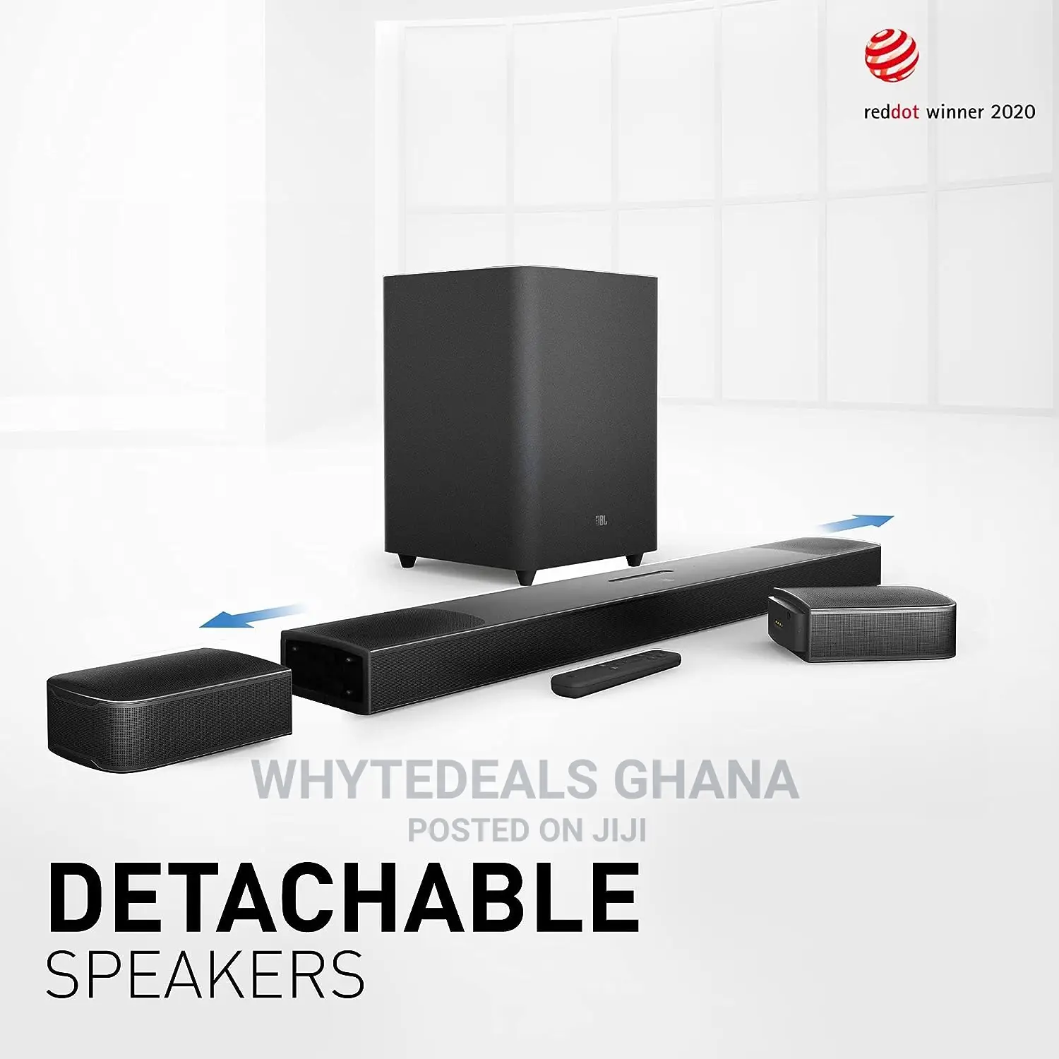 JBL 820W Sound Bar 9.1ch 3D Surround-Uhd -Wireless 2023