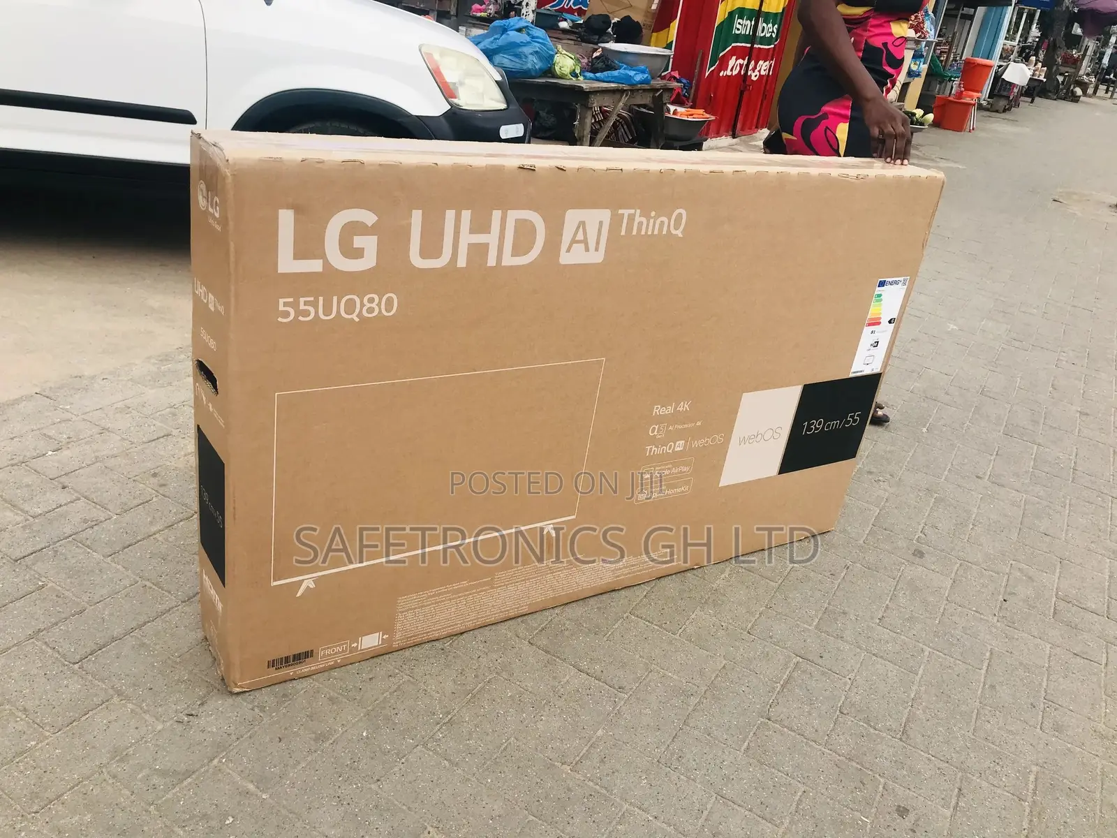 Uq80 55 Inches Lastest LG UHD Smart Clear Tv