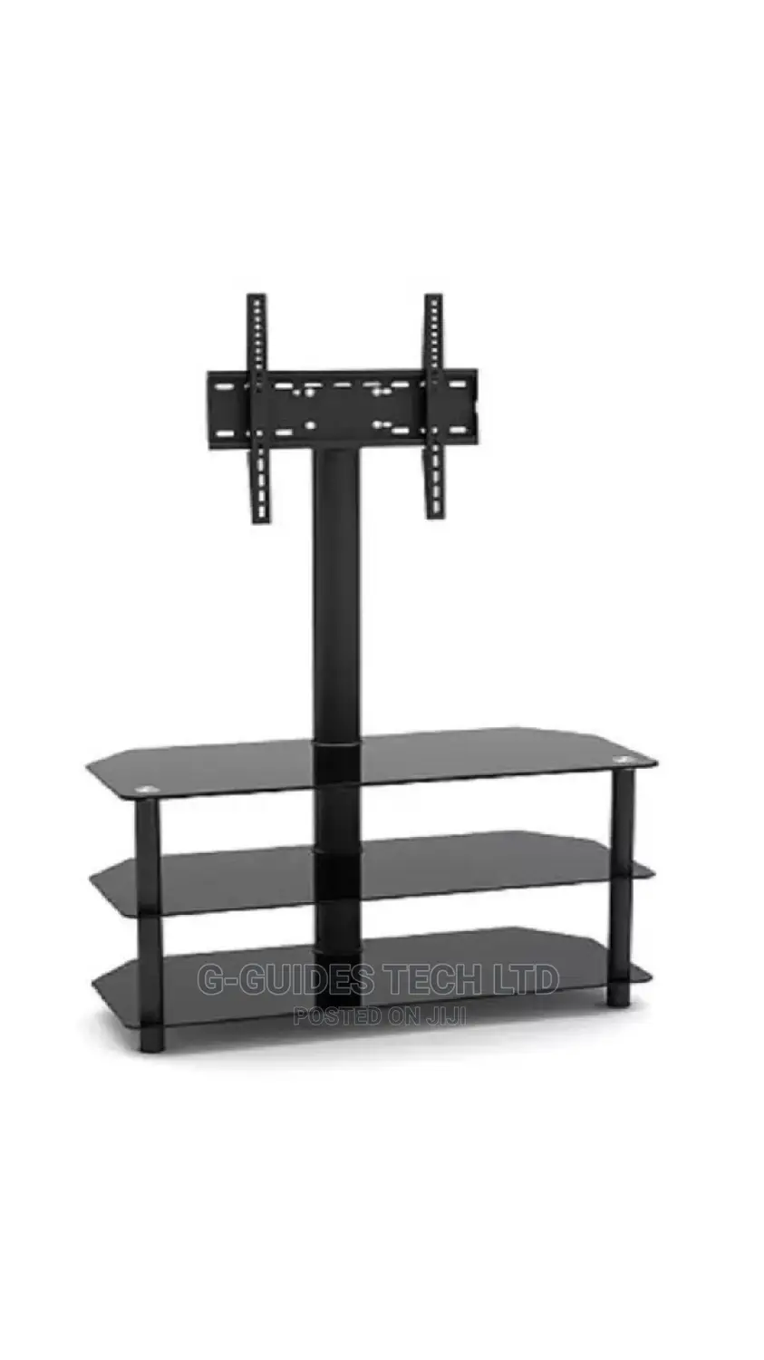 SH-355FS 3-Tier Corner-Notched With Tv Bracket 23"-55′′
