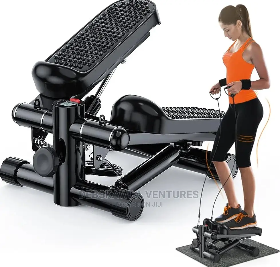 Mini Stepper With Resistance Band (100kg-120kg)