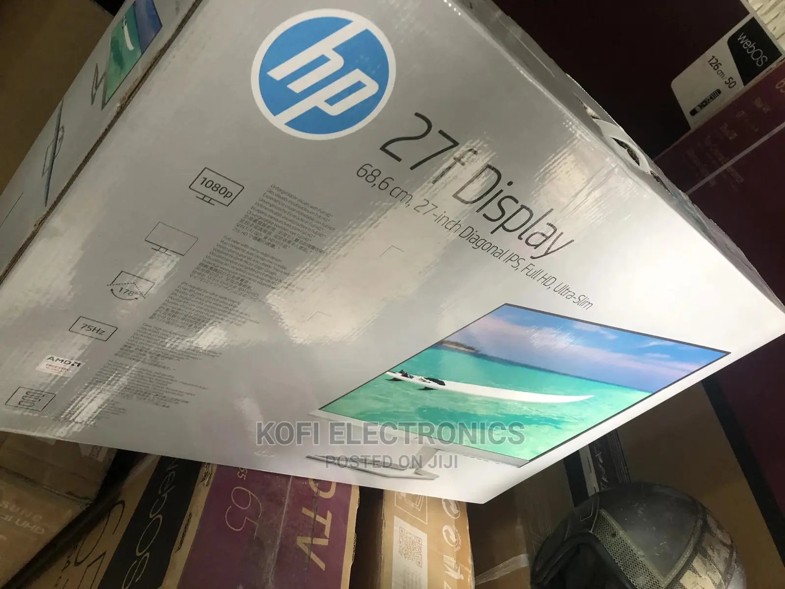 Integrated Speakers HP 27f Monitor (2XN62AA) 27-inch