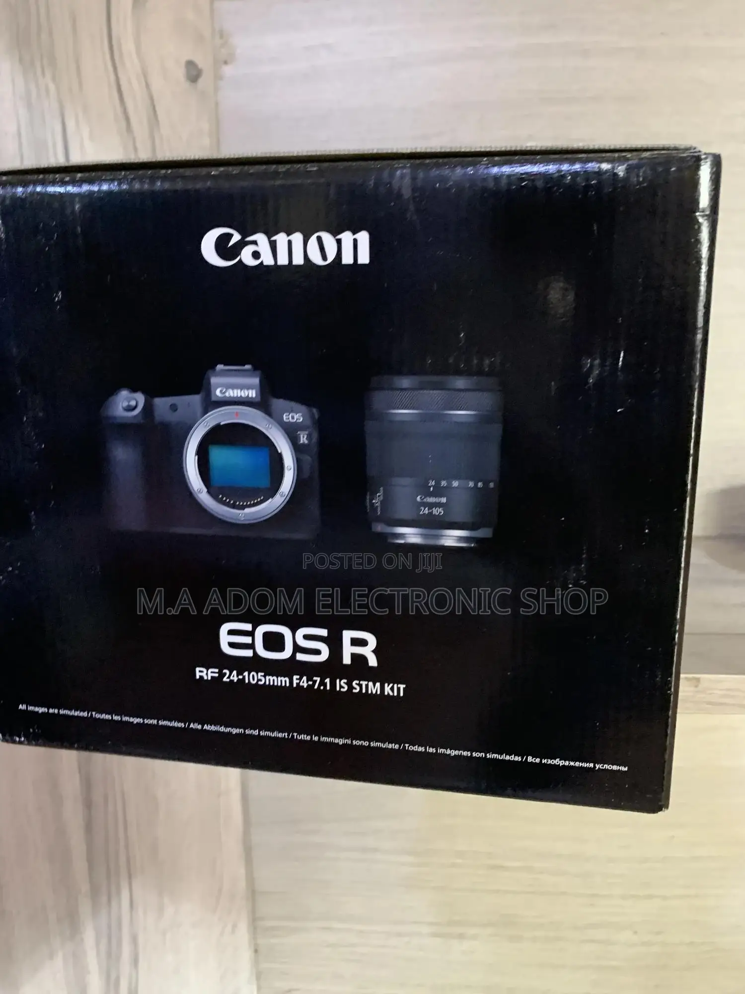 Canon Eos R UHD Vlogging Mirrorless Camera + Lens