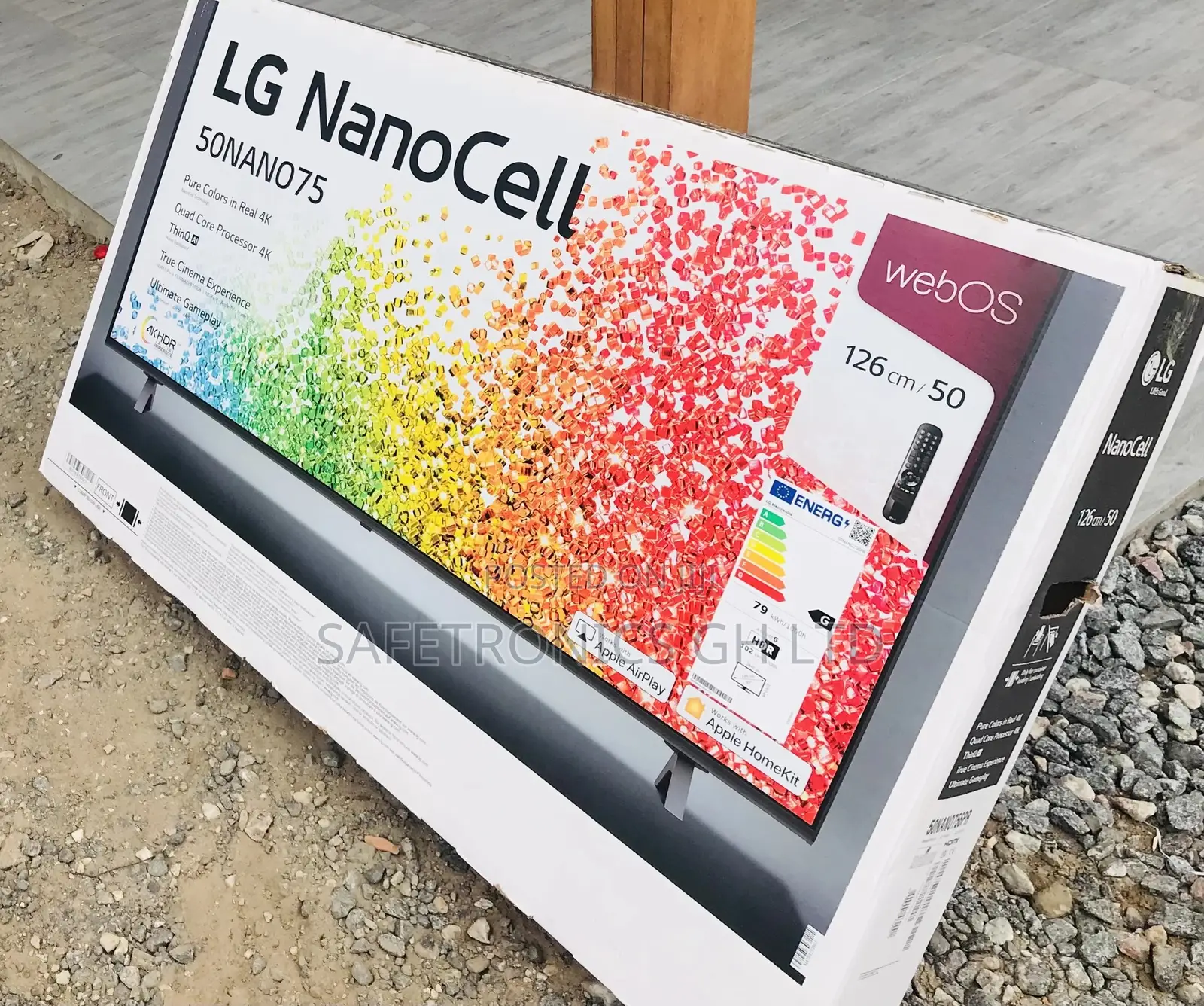 Lg Nano75 LED Glossy 50 Inches Smart UHD