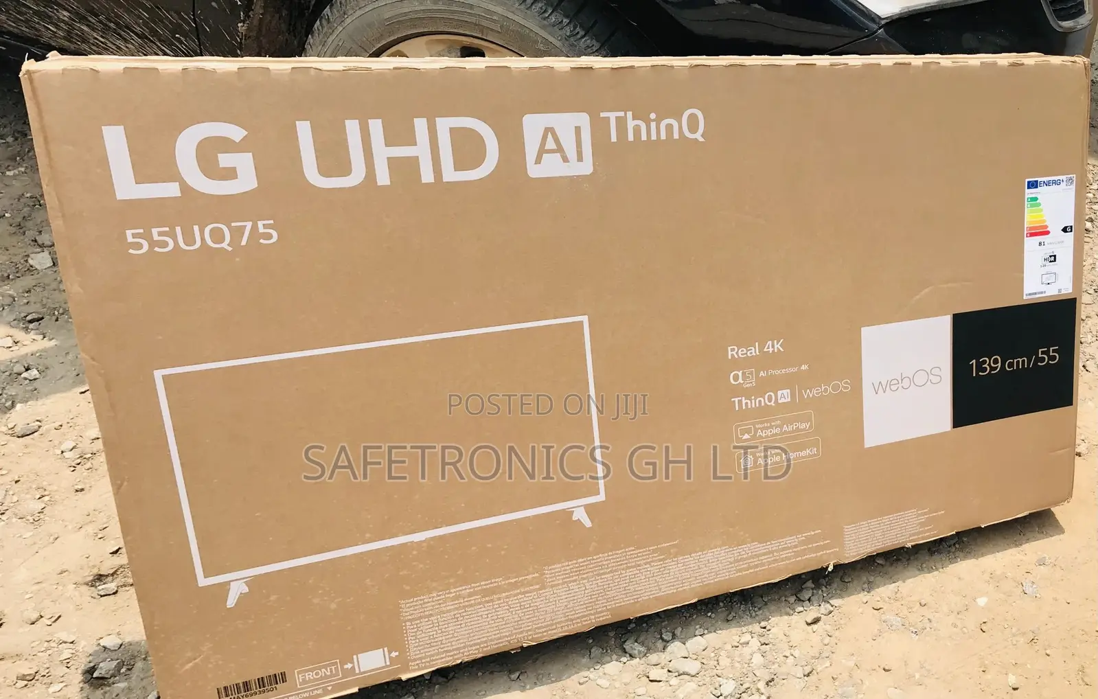 Perfect Design Smart LED UHD Lg UQ75 Glossy