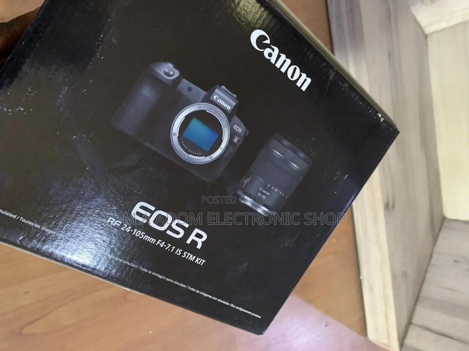Canon R Digital Camera With Lens 24-105mm