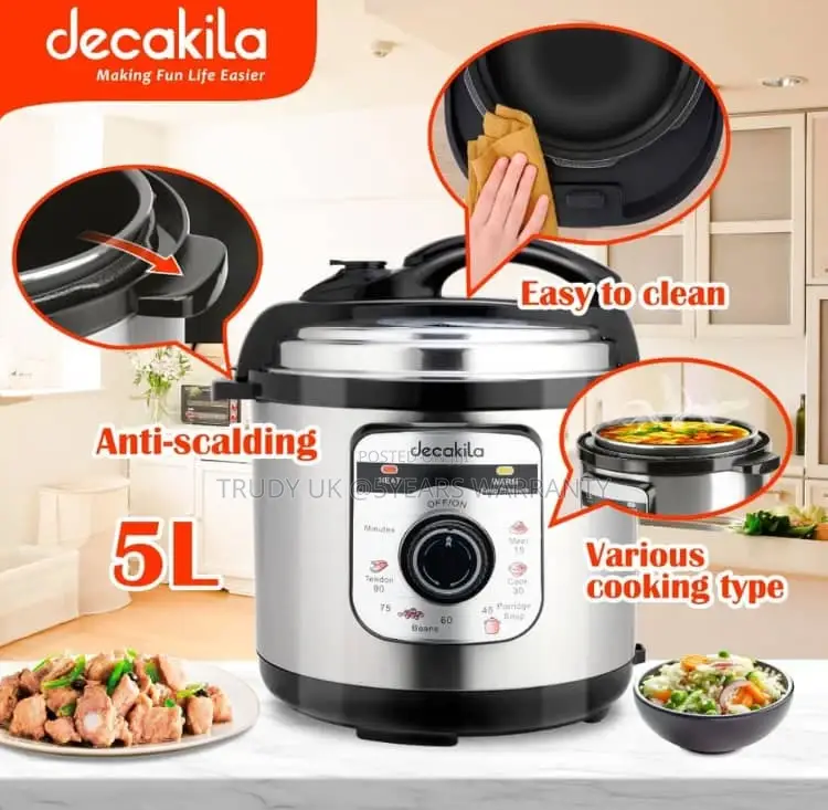Quality 5l Decakila Electric Pressure Cooker