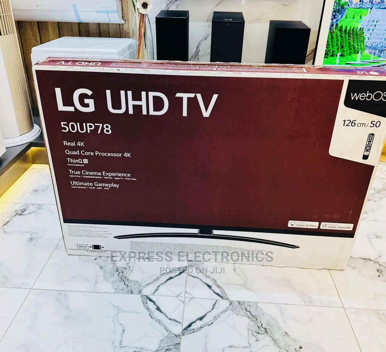 Smart Webso Glossy Operating System LG UHD 50UP7800