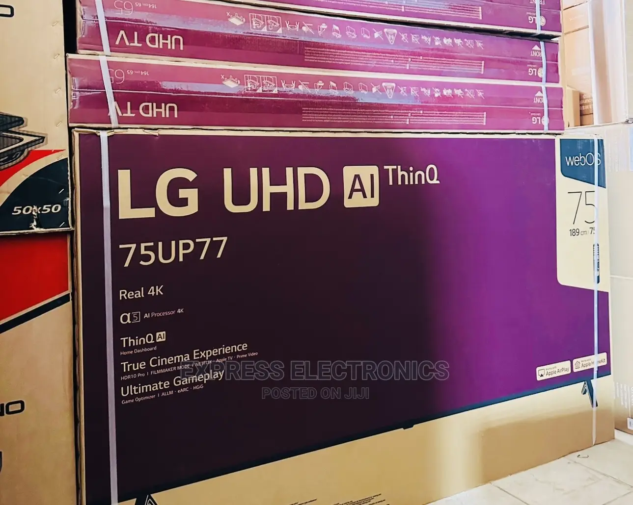 Upgrade Your Viewing Experience 75UP7760 UHD Smart LG