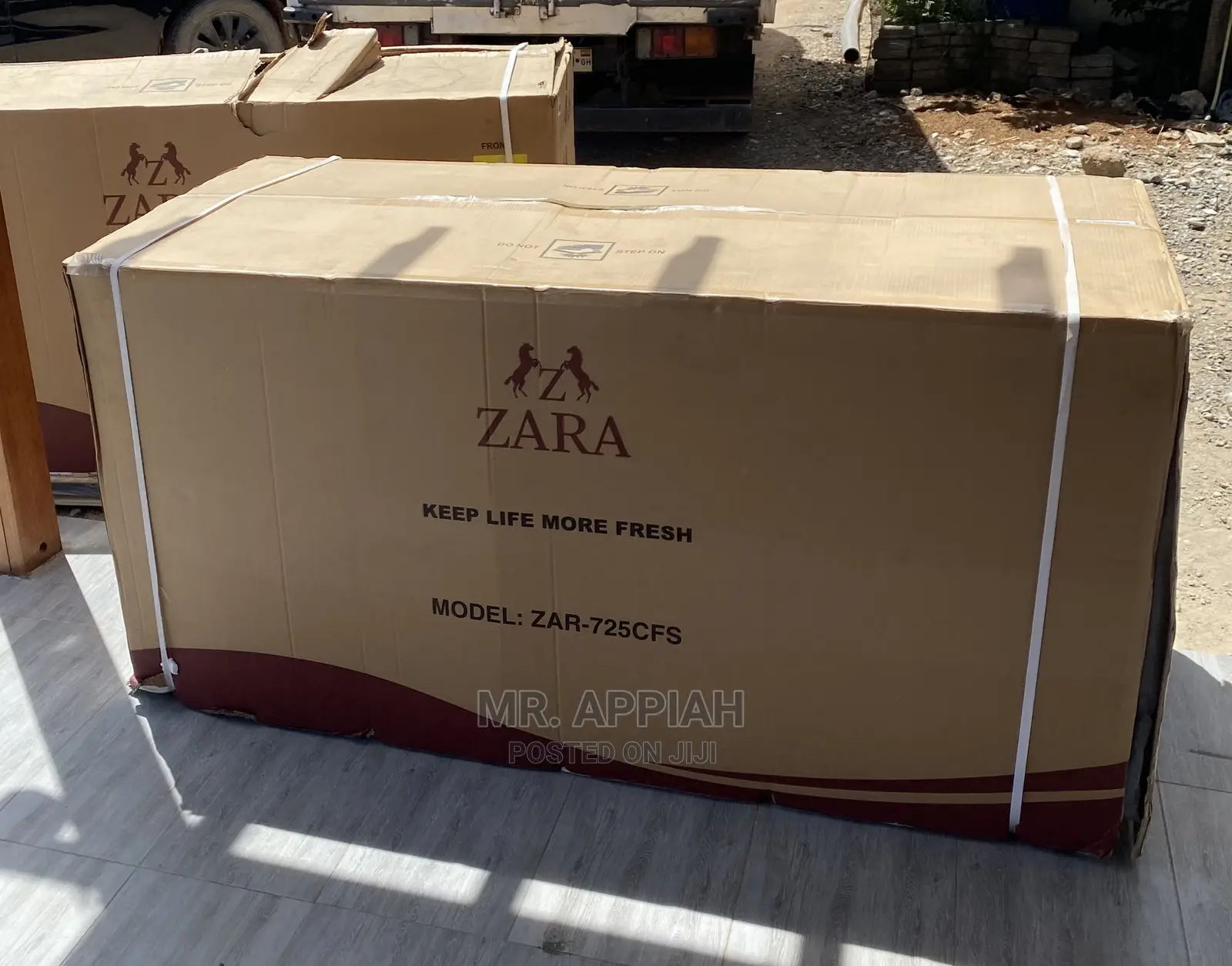 Authentic Zara 470L Double Door Freezer(470L)