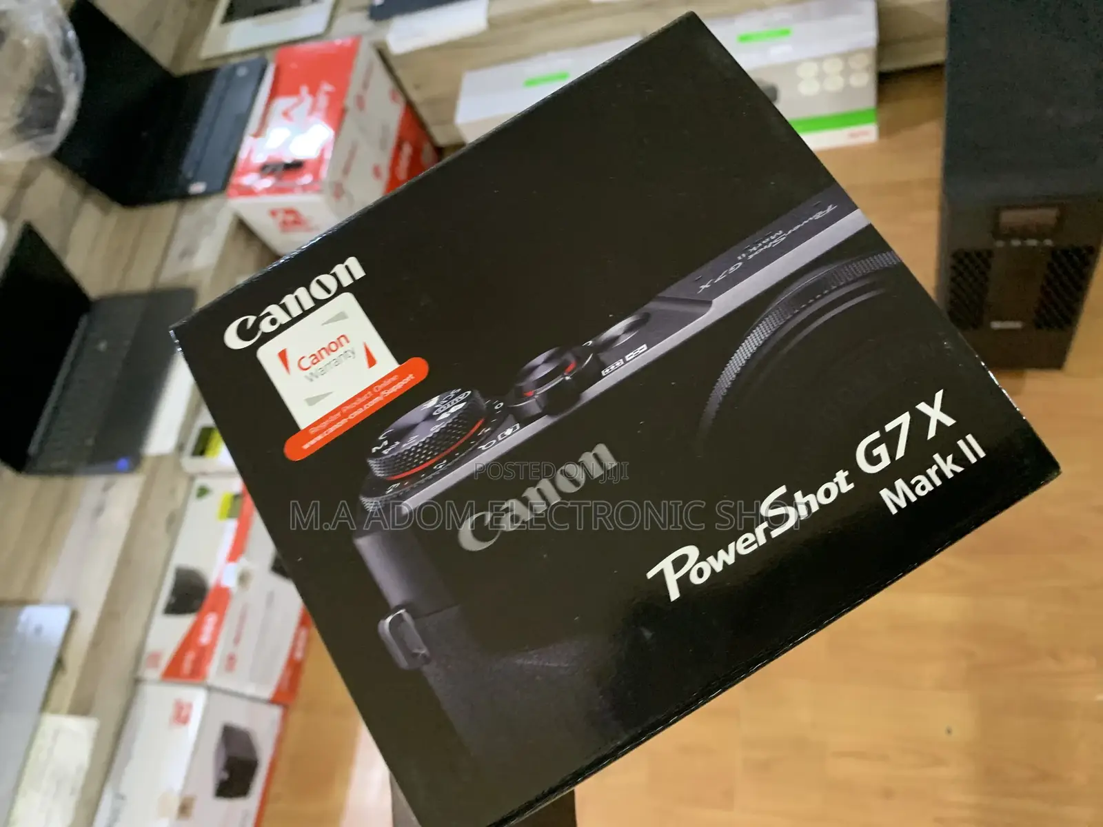 Canon Digital Power Shots G7x Mark II Camera