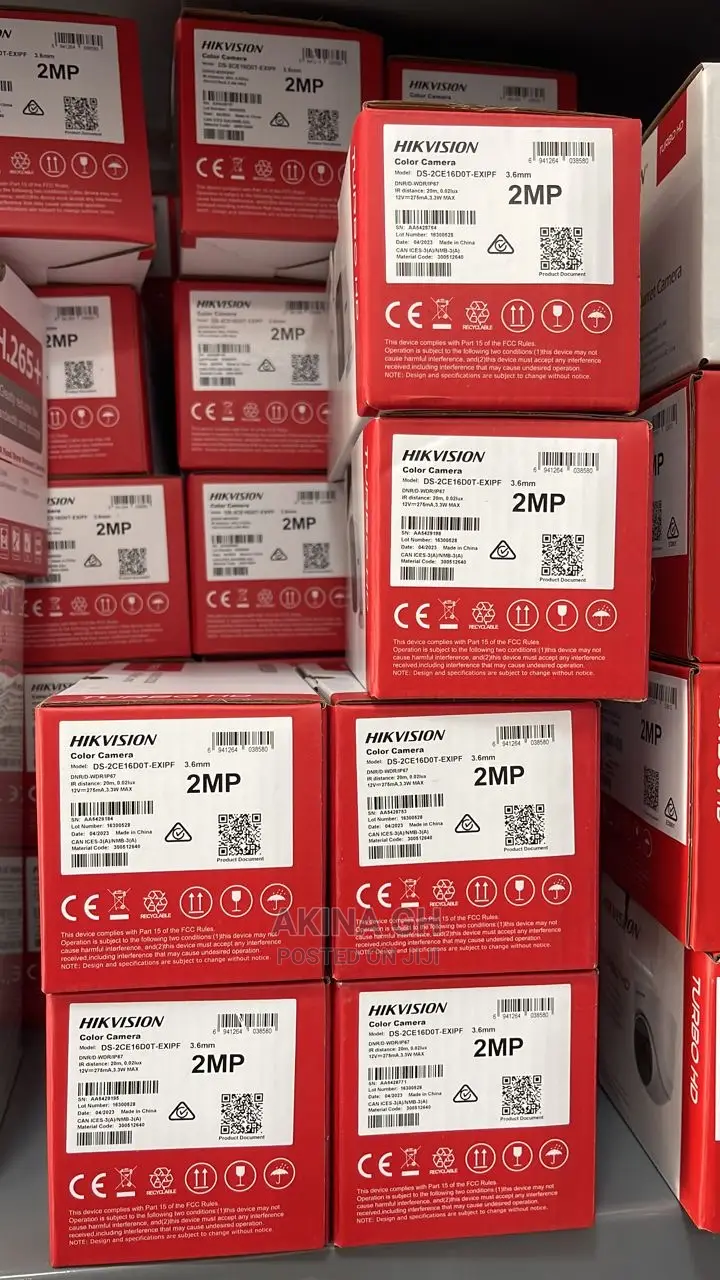 Hikvision 2mp Turbo Hd Analog CCTV Security Camera