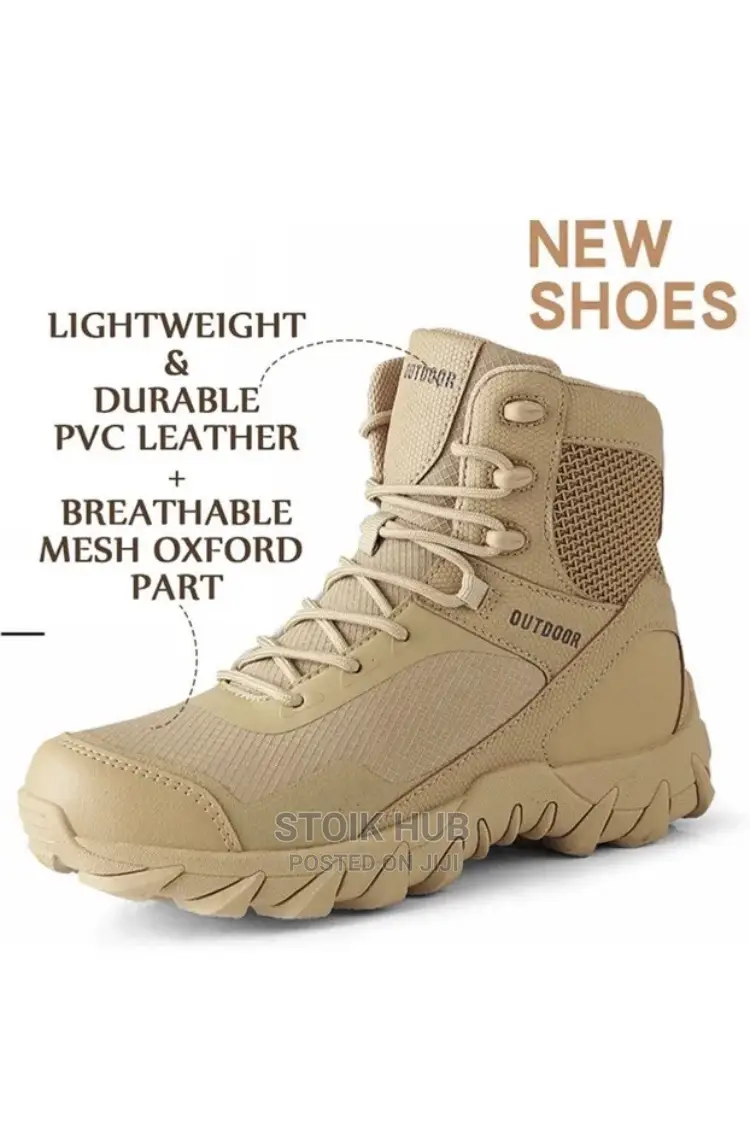 Gokzssoll Women Army Combat Boots (Size 40 EU)