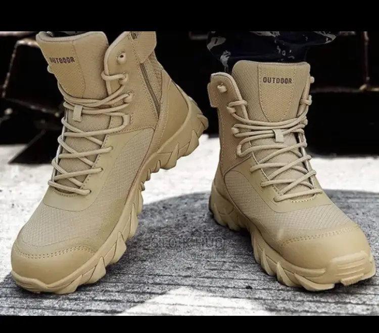 Gokzssoll Women Army Combat Boots (Size 40 EU)