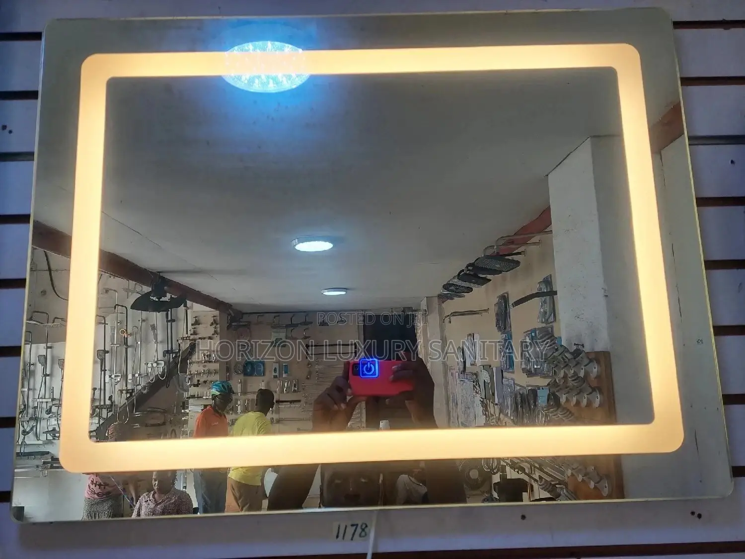 Rectangle Smart Bathroom Vanity Led Light Mirror