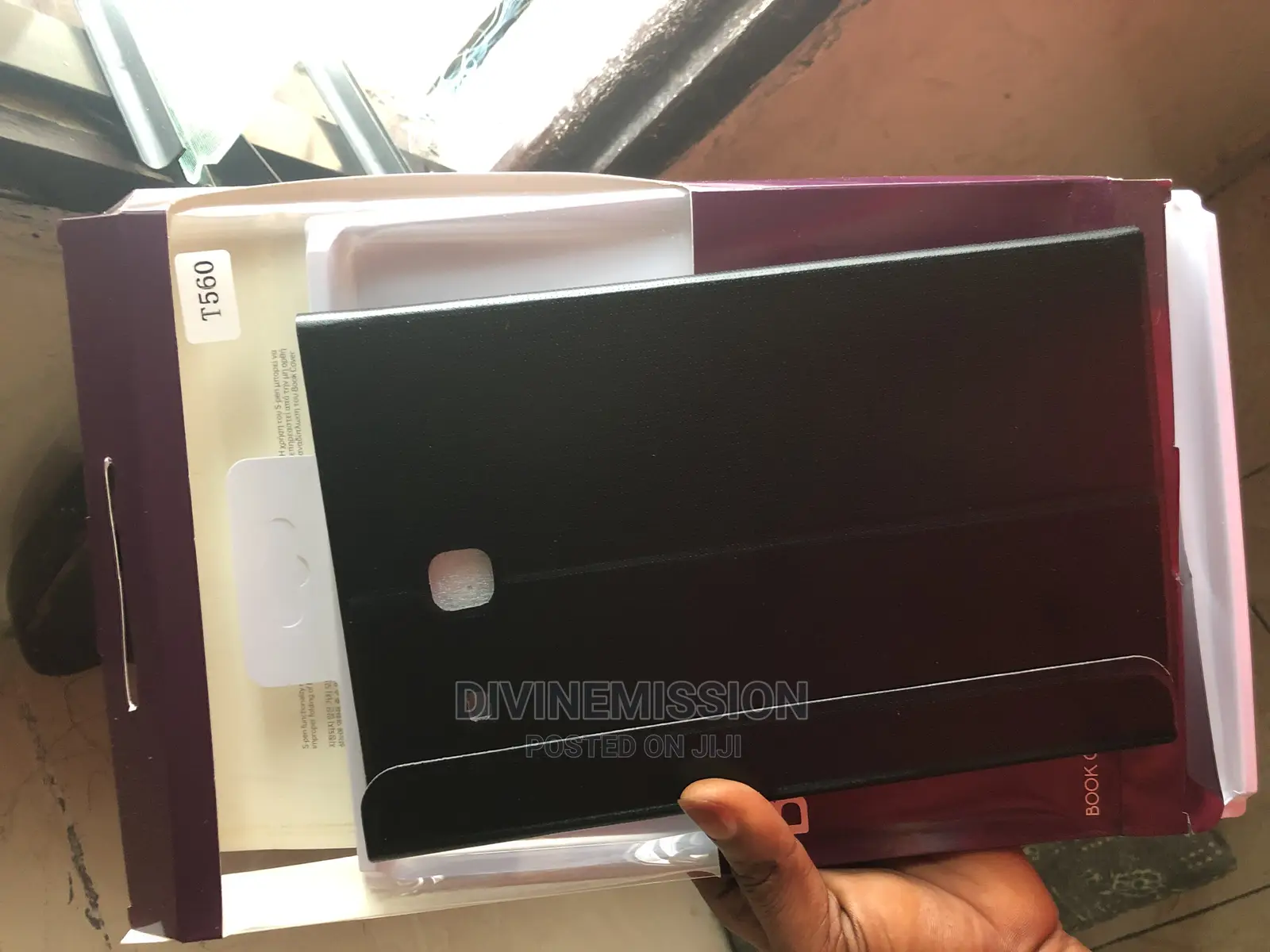 Samsung Tab. T560 Leather Case